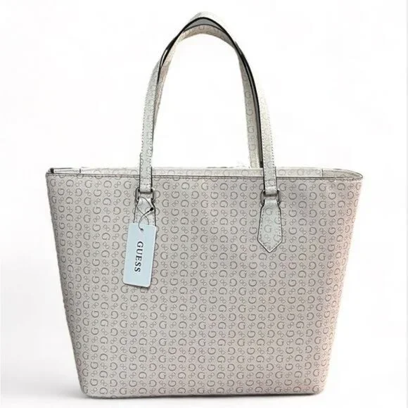 Guess Tote Bag Women Multi Logo, Light Rose, Style CC888325 - Picture 2 of 15